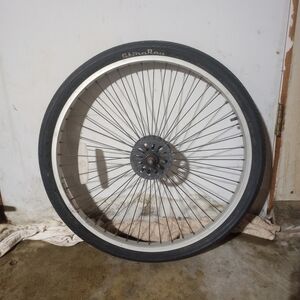 Schwinn Stingray OCC Chopper Front Cruiser Bicycle Wheel 24" x 2.10" Tire Used
